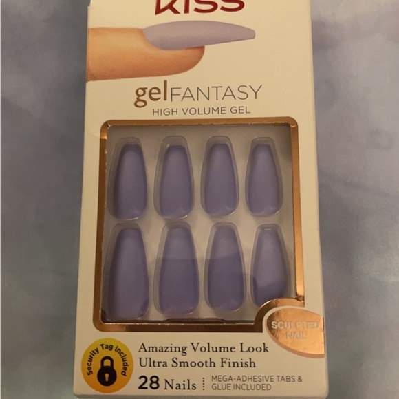 NWT Light Purple Matte Long Press On Nails - Picture 7 of 11